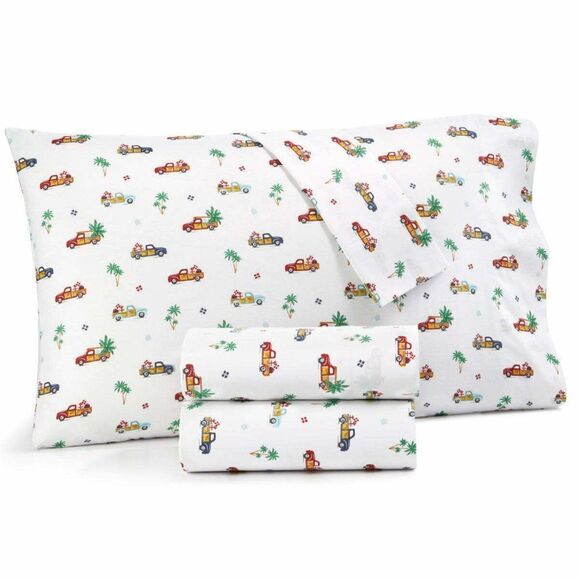 Jessica Sanders Holiday Printed Christmas Pickup Truck, Full - Picture 1 of 2